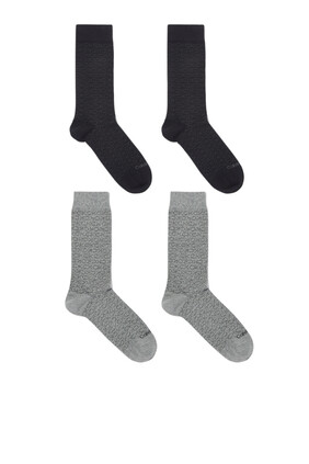 Logo Socks, Set of 2